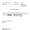 Download Bahrain Al Baraka Bank Reference Letter Templates | Editable Word