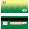 Editable Bangladesh Agrani bank visa card Templates in PSD Format