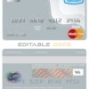 Editable Bangladesh Janata bank mastercard debit card Templates in PSD Format