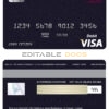 Fillable Barbados Butterfield bank visa card debit card Templates | Layer-Based PSD