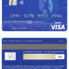 Fillable Barbados Republic Bank visa card Templates | Layer-Based PSD