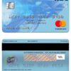 Editable Belgium KBC bank mastercard Templates in PSD Format