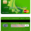 Fillable Bolivia Ganadero bank mastercard Templates | Layer-Based PSD