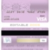 Fillable Brunei Bank Islam Brunei Darussalam bank visa card debit card Templates | Layer-Based PSD