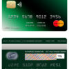Editable Burundi Africa mastercard credit card Templates in PSD Format