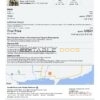 Editable Cabo Verde Hotel Booking Form Template | Fillable PDF