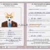 Cabo Verde dog Fake PSD Passport | Instant Download