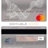 Fillable Canada Scotiabank bank mastercard debit card Templates | Layer-Based PSD