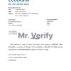 Download Central African Republic Ecobank Bank Reference Letter Templates | Editable Word