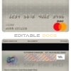 Fillable China Development bank mastercard debit card Templates | Layer-Based PSD