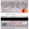 Fillable China Merchants bank mastercard debit card Templates | Layer-Based PSD