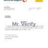 Download Colombia Banco de Bogotá Bank Reference Letter Templates | Editable Word
