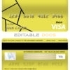 Editable Croatia Raiffeisen bank visa card debit card Templates in PSD Format