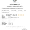 Authentic Cuba Birth Certificate Template | Customize and Download Online