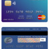 Editable Cyprus Hellenic bank mastercard credit card Templates in PSD Format