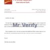 Download Dominica CIBC First Caribbean International Bank Reference Letter Templates | Editable Word