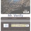 Editable Dominican Republic Banco BID visa debit card Templates in PSD Format