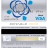 Editable Dominican Republic Progreso bank visa card debit card Templates in PSD Format