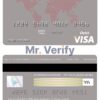 Editable Australia HSBC bank visa card debit card Templates in PSD Format