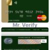 Editable Austria Alliance bank mastercard Templates in PSD Format