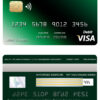 Editable Burundi Africa visa credit card Templates in PSD Format