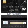 Editable Croatia Zagrebacka bank visa credit card Templates in PSD Format