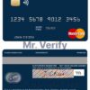 Editable Dominica Barnett Capital Bank mastercard Templates in PSD Format