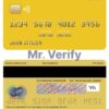Editable Egypt Bank of Alexandria mastercard Templates in PSD Format