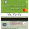 Editable Fiji Bank of South Pacific mastercard credit card Templates in PSD Format
