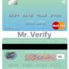 Editable Finland Bank of Aland mastercard credit card Templates in PSD Format