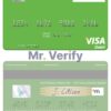 Editable Gambia Arab Gambia Islamic Bank visa debit card Templates in PSD Format