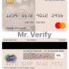 Editable Ghana Ecobank Ghana mastercard Templates in PSD Format