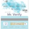 Editable Grenada Republic Bank visa card Templates in PSD Format
