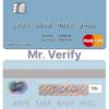 Editable Madagascar Bank of Africa mastercard credit card Templates in PSD Format