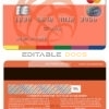 Editable Moldova ProCredit Bank mastercard Templates in PSD Format