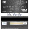 Editable Monaco UBS bank visa signature card Templates in PSD Format