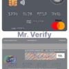 Editable Nauru Bank of Nauru mastercard Templates in PSD Format