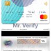 Editable New Zealand BNZ Greymouth bank mastercard Templates in PSD Format