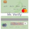 Editable Oman Bank Dhofar mastercard Templates in PSD Format