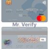 Editable Peru Banco Banex mastercard credit card Templates in PSD Format