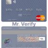 Editable Philippines Banco de Oro mastercard Templates in PSD Format