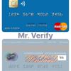 Editable Qatar Islamic Bank mastercard Templates in PSD Format