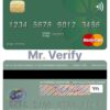 Editable Romania Garanti BBVA mastercard Templates in PSD Format