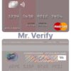 Editable Russia Bank of Moscow mastercard Templates in PSD Format