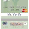 Editable Saudi Arabia The National Commercial Bank mastercard Templates in PSD Format