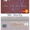 Editable Saudi Arabia The Saudi British Bank mastercard Templates in PSD Format