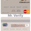 Editable Turkmenistan Garagum IJSB mastercard Templates in PSD Format
