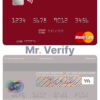 Editable Tuvalu National Bank of Tuvalu mastercard Templates in PSD Format