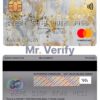 Editable USA Discover bank mastercard Templates in PSD Format
