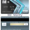 Editable USA Ohio SUTTON bank visa signature card Templates in PSD Format
